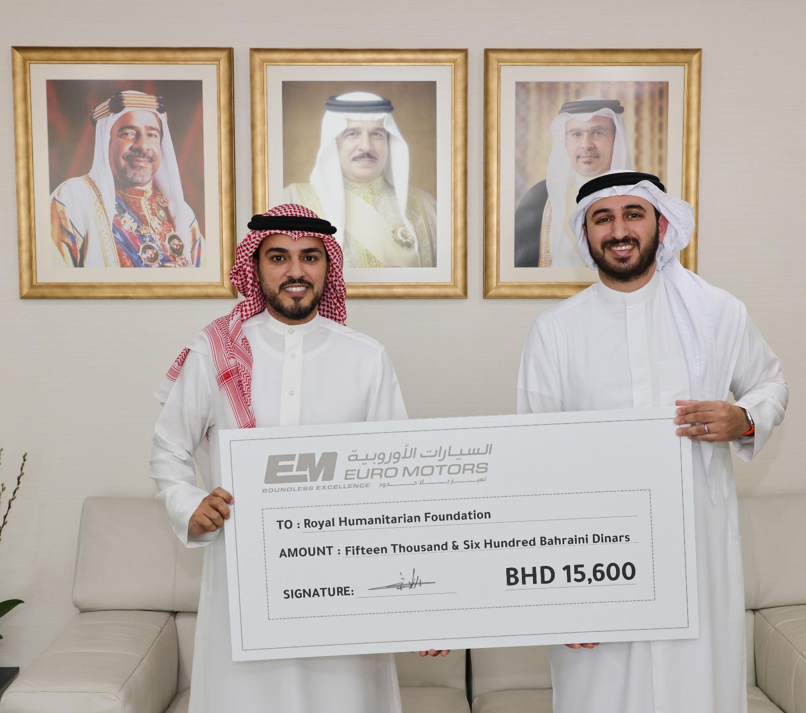 Euro Motors celebrates 25 years of excellence by raising BD15,600 for Royal Humanitarian Foundation Cover